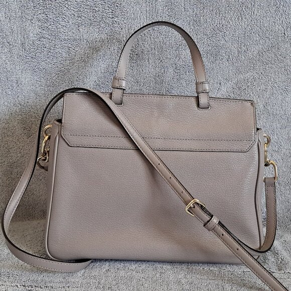 Kate Spade top Handle Leather Satchel with Shoulder strap - Picture 2 of 8